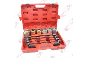 26PC UNIVERSAL PRESS & PULL SLEEVE KIT REMOVE INSTALL BUSHES BEARINGS AUTO SET